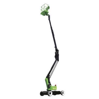 Rotating Warning Lamp Telescopic Towable Boom Lift Aerial Work Platform