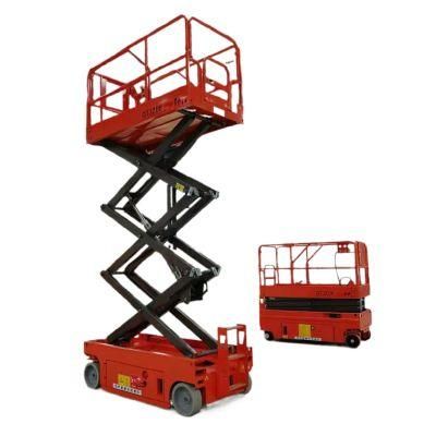 Self-Propelled Battery Powered Hydraulic Scissor Lift Platform 8m