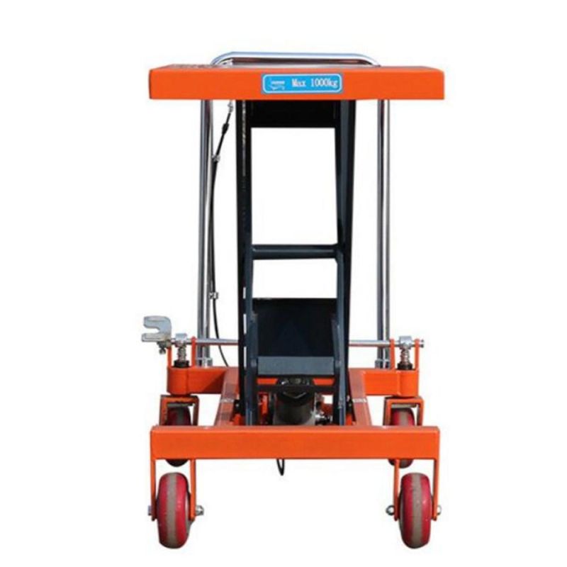 Manual Lift Table Trolley Machine Hydraulic Lift Top Table