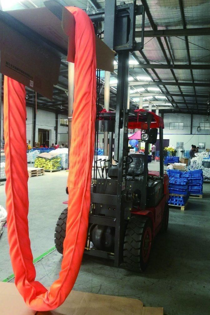 Heavy Duty Polyester Round Endles Sling Wll 100 Ton
