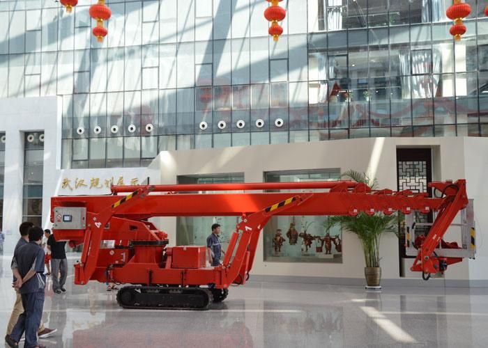53m Self-Propelled Electric Powered Telescopic Spider Lift (KD-T53)