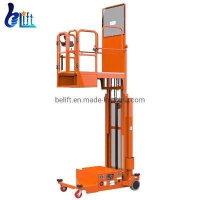 2.7-4.5m 300kg Warehouse Electric Aerial Order Picker Lift Machine