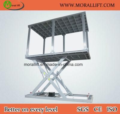 10Ton Hydraulic Basement Parking Scissor Car Lift