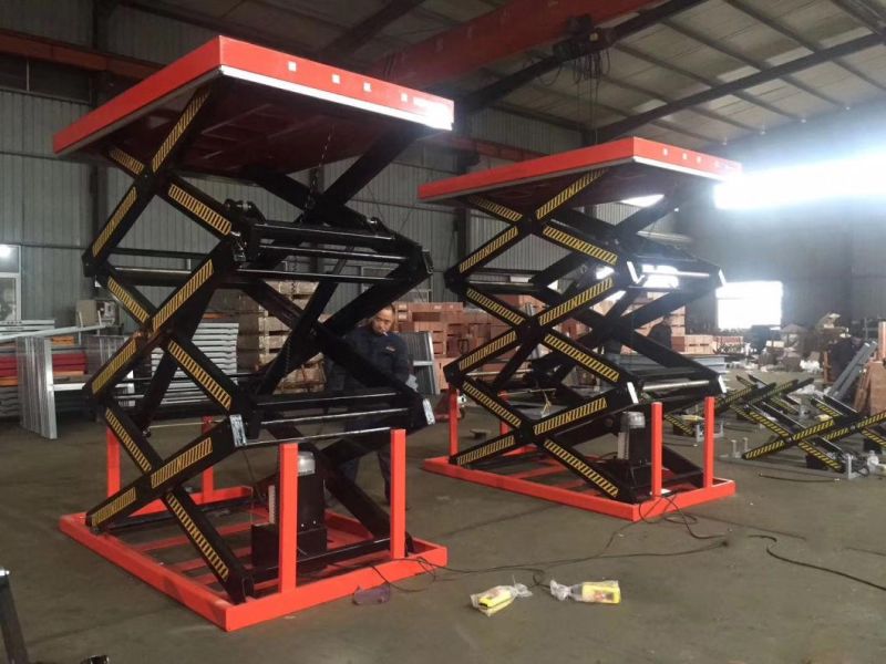 High-Quantity Warehouse Handling Goods Movable Lift Table for Sale