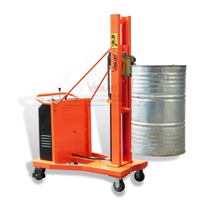 Counter Balance Powered Drum Lifter, Counter Balance Type Electric Drum Stacker Without Front Supporting Leg Dt280