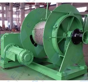 Marine Winches with Single Drum and Single Warping Head