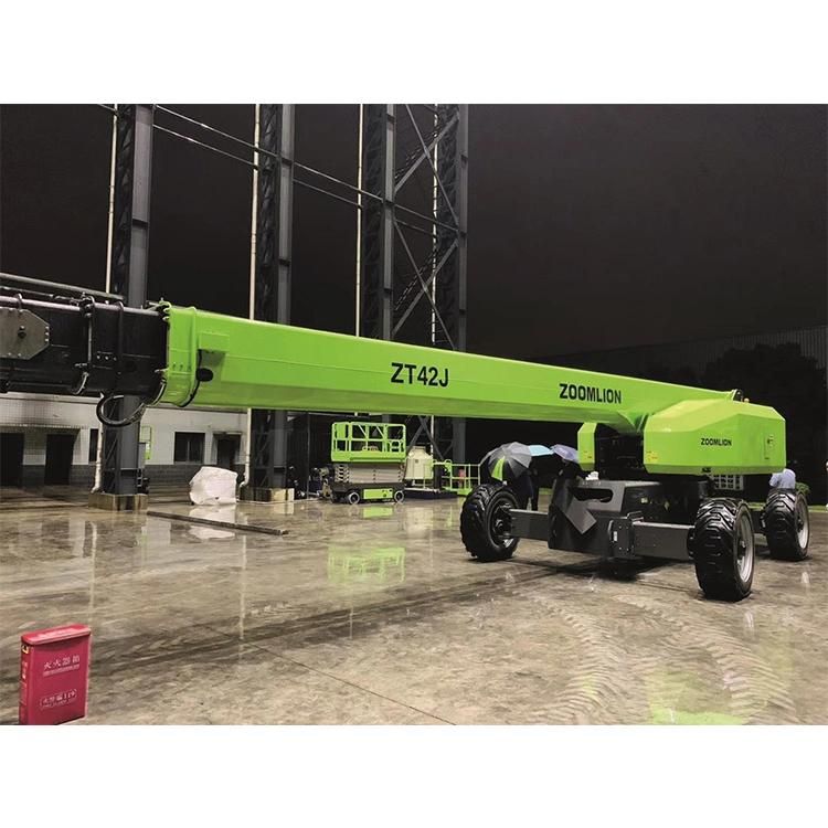 Hydraulic Lifts Platform Zoomlion 42m Telescopic Boom Lifts