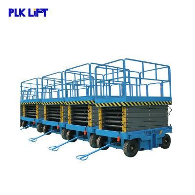 Quality Inflatable Wheel Mobile Electric Scissor Lift