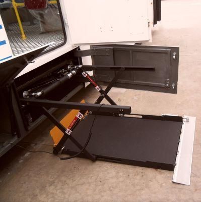 CE Scissor Electric Wheelchair Lifts for Bus Loading 350kg