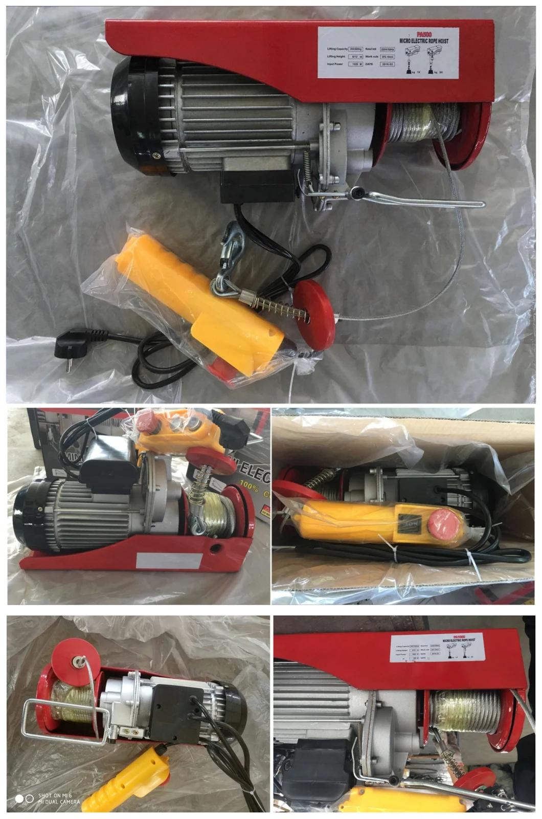 High Quality Mini Electric Wire Rope Chain Hoist PA Hoist