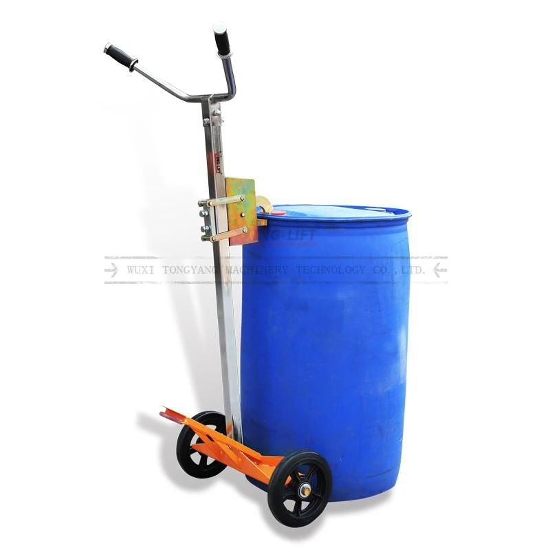 De450c Portable Eagle Grip Hydraulic Hand Drum Trolley