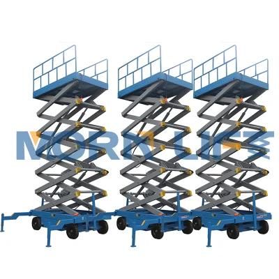 12m 500kg Electric Hydraulic Scissor Lift Platform with Ce Approved