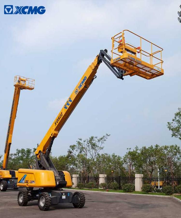 XCMG Brand New 22m Self Propelled Aerial Work Platform Mobile Boom Lift Xgs22 for Sale