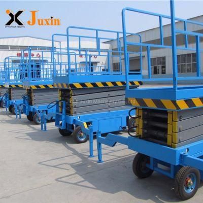 Moving Aerial Operation Platform Manual Mobile Scissor Lift for Rental