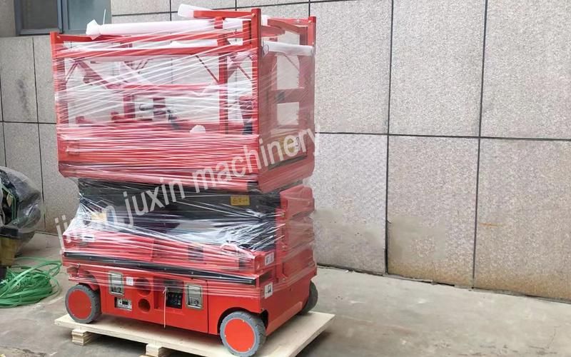 Hydraulic Scissor Lifting Equipment Hydraulic Battery Mobile Scissor Lift Platform