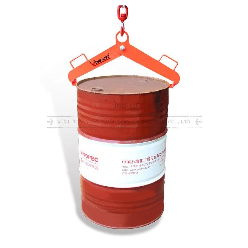 Drum Lifter Lifting Drum Hoist All Steel Construce Oil Drum Lifter Load Capacity 500kg