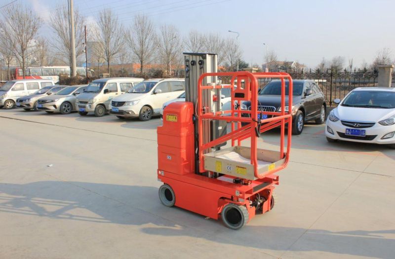 Indoor Outdoor Aerial Work DC Power Hydraulic Lifting Machine with CE Approval