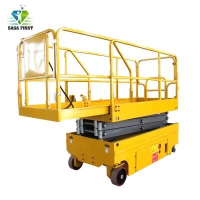 CE ISO Approved Hydraulic Truck Mounted Scissor Man Elevator