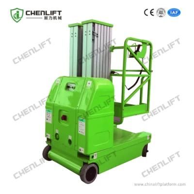 9m Double Mast Aluminum Aerial Lift Platform Electric Vertical Lift