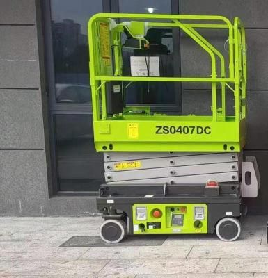 Zoomlion Zs0407DC 4m Micro Scissor Lift with AC Battery