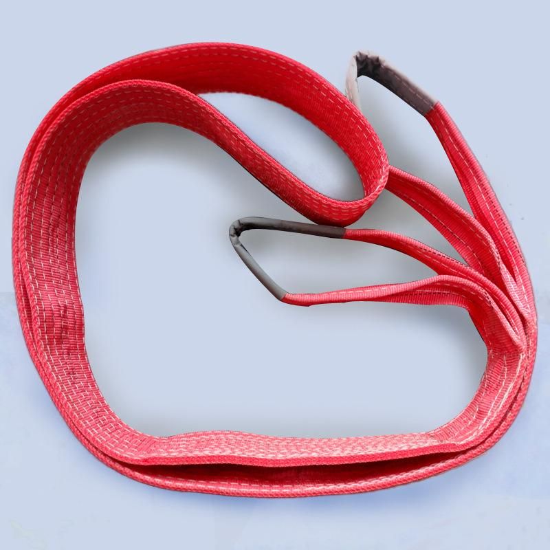 1t 2m 25mm Polyester Webbing Sling Safety Factor 6: 1 Standard En 1492-1: 2000+A1: 2008 OEM ODM Factory