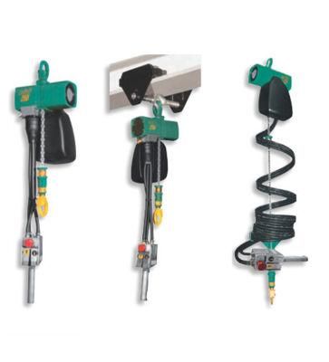 1 Ton 100 Tones Tonn Pneumatic Lifting Air Chain Hoist Lift Machine Peris