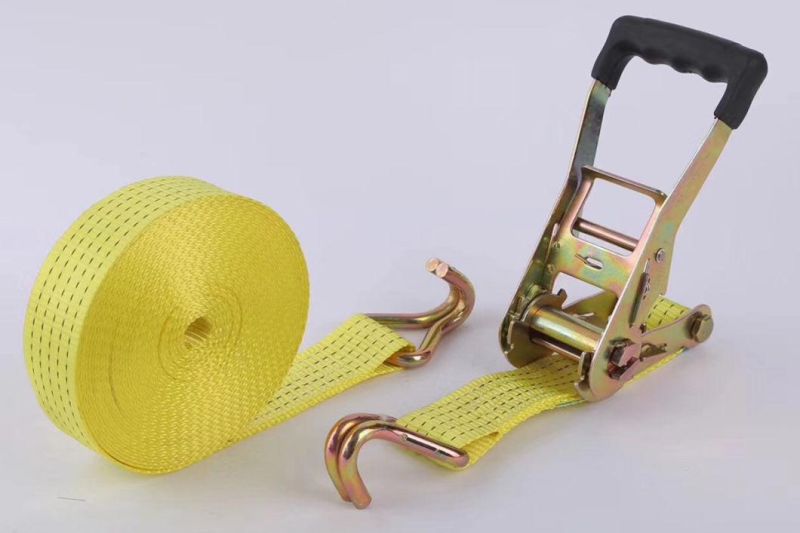 2" 50mm 5tons Lashing System Polyester Ratchet Tie Down