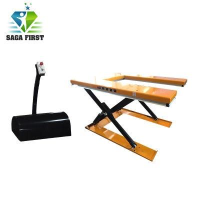China Electric Lift Fixed U Scissor Platform Lift