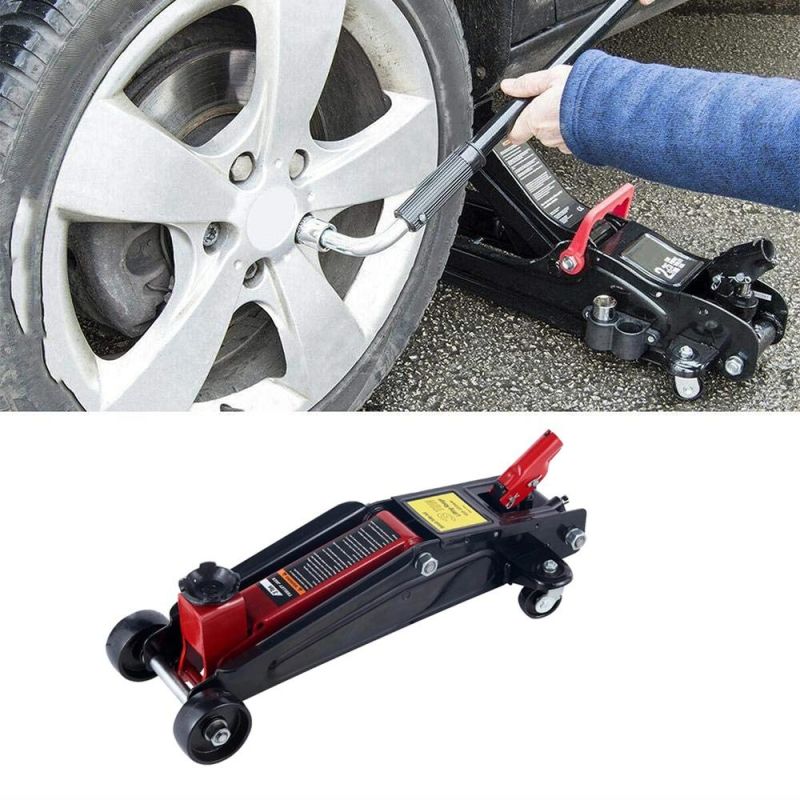 2 Ton Lifting Range 133-394mm Black Car/Auto Repair Tools Hydraulic Trolley Jack (38400805)