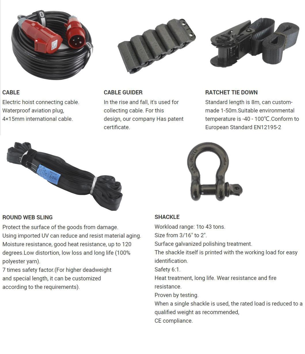 Electric Stage Hoist Chain Pulley Block Intelligent Stage Electric Chain Hoist S3 Model 500kg