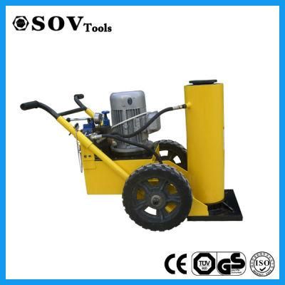 Motorized Mobile Locomotive Hydraulic Jack Sov Brand