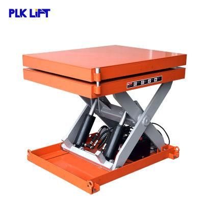 CE Certified Rotary Deck Hydraulic Scissor Lift Table