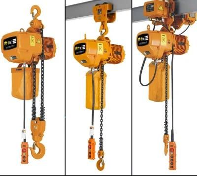 Hsy Type 1ton Low Price Electric Endless Chain Hoist with Hook