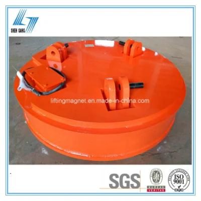 Industrial Circular Type Crane Lifting Electromagnet for Lifting Steel Scraps