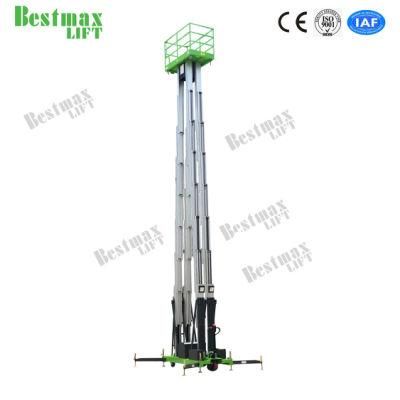 20m Platform Height Multi Mast Mobile Aluminum Aerial Work Platform