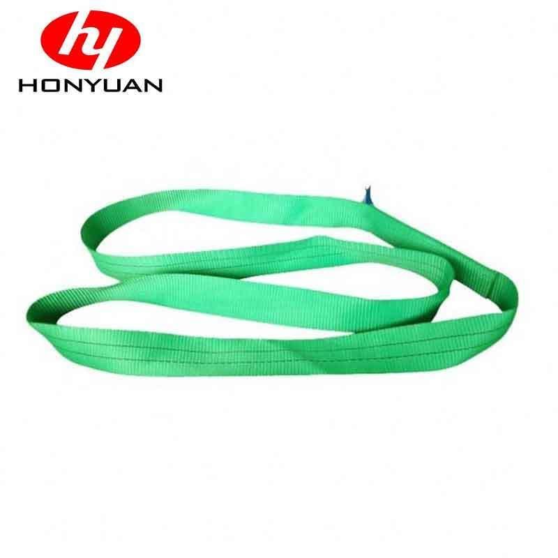 Webbing Sling Customizable Length ODM OEM Factory Polyester No Harm to The Cargo