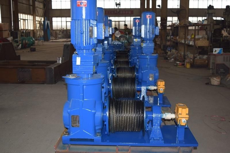 Portable Mini Size Turbine Reducer Electric Winch 5ton