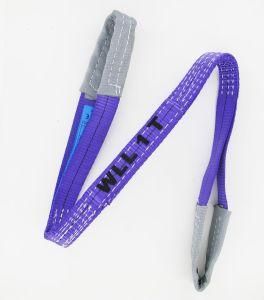 2018 En1492 1t Polyester Web Sling with Double Eye