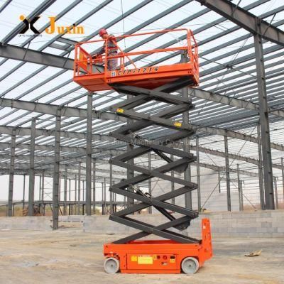 High Quality Hydraulic Self Propelled Aerial Work Platform Scissor Lift Table for Installation and Maintenance