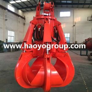 Steel Scrap Discharging Electro Hydraulic Orange Peel Grabs