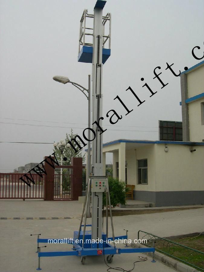 Hydraulic easy operate mobile aerial aluminum alloy lift
