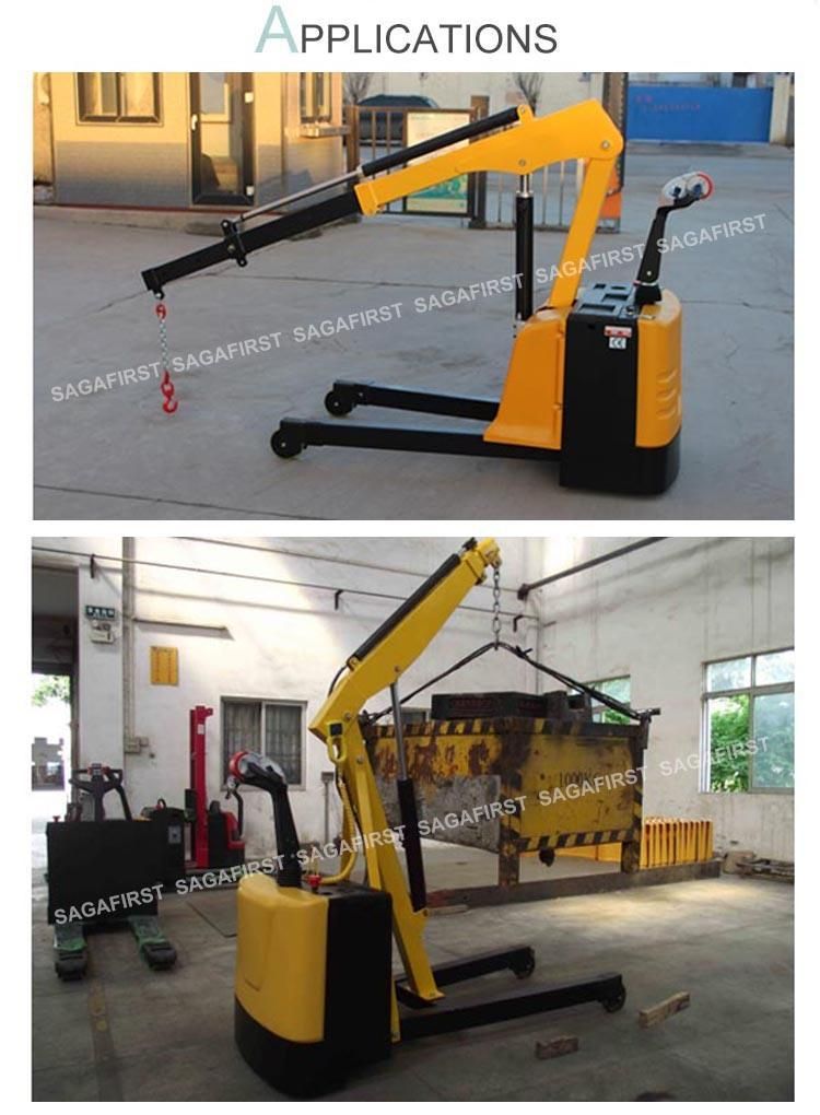 High Capacity Portable Pick up Electric Hydraulic Crane Lift