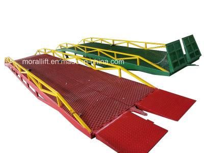 Hydraulic hyavy loading mobile dock leveler