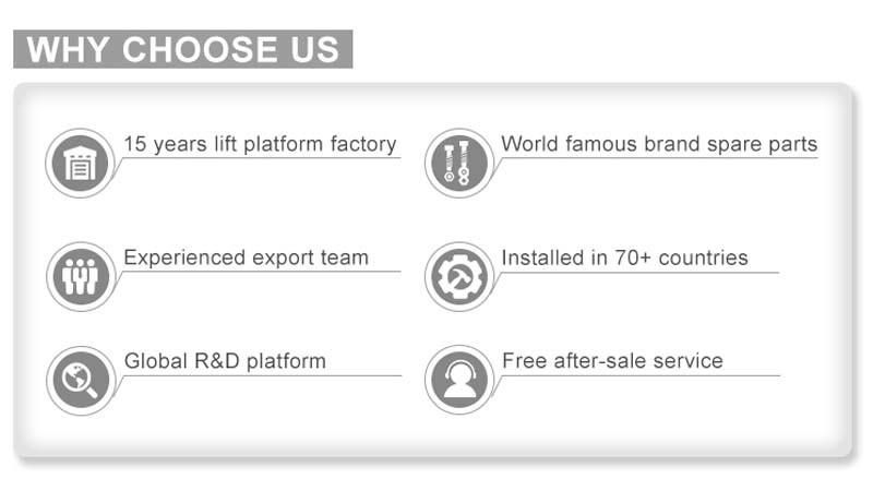 Ce Approved Warehouse Vertical Goods Lift Platform Loading 0.5t-5t Freight Elevator Cargo Lift