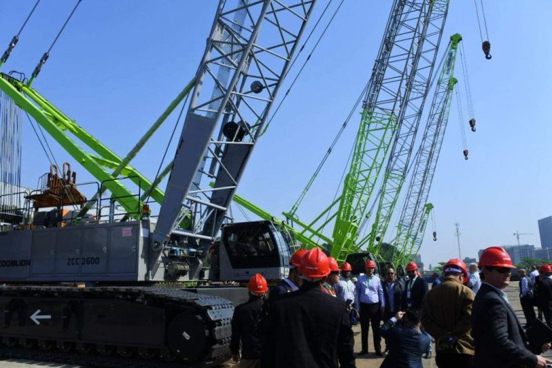 New Construction Machinery Zoomlion Zcc2600 260 Tons Crawler Crane for Sale