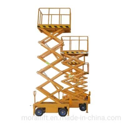 10m scissor design hydraulic man lift