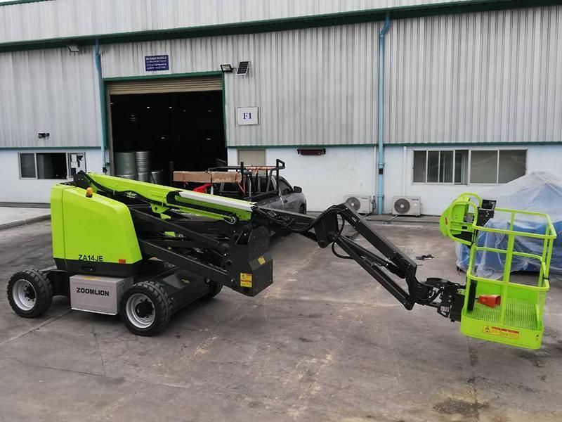 Zoomlion Za14je 15m Electric Articulated Boom Man Lift