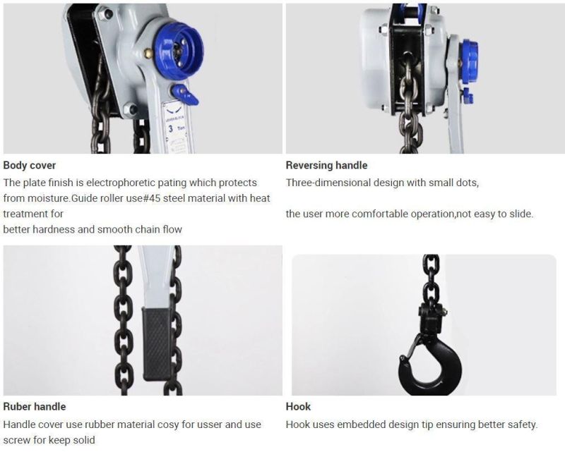Lifting Equipment Lever Chain Hoist for Sale