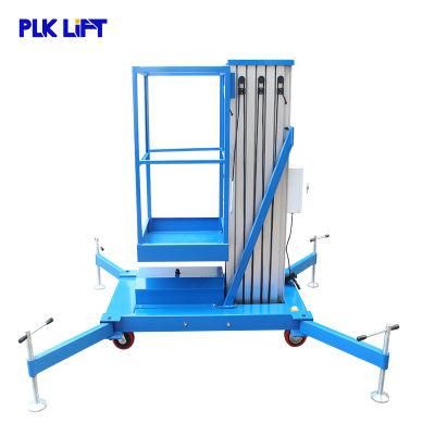 6m-14m Aluminum Ladder Platform Electric Hydraulic Work Lift