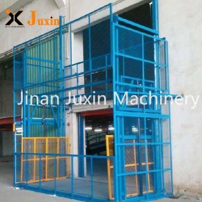 4.5m 1000kg Hydraulic Outdoor Industrial Goods Lift on Promotion Cargo Lift for Sale
